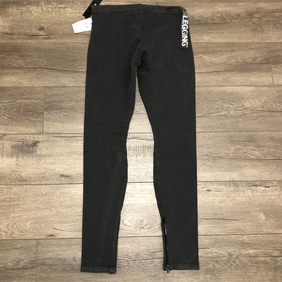 JOE'S Gray Wash THE LEGGING Ankle Zip Skinny Jeans - Picture 8 of 9